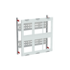 NH1-fuse switch disconnector module, 750 mm x 750 mm x 225 mm , 1 GU , Field width: 3
