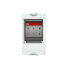 NH2-fuse switch disconnector module, 450 mm x 250 mm x 215 mm , 00 GU , Field width: 1