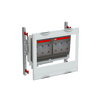 NH2-fuse switch disconnector module, 450 mm x 500 mm x 215 mm , 00 GU , Field width: 2