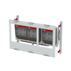NH2-fuse switch disconnector module, 450 mm x 750 mm x 225 mm , 00 GU , Field width: 3