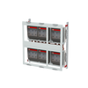 NH2-fuse switch disconnector module, 750 mm x 750 mm x 225 mm , 1 GU , Field width: 3