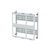 NH2-fuse switch disconnector module, 750 mm x 750 mm x 225 mm , 1 GU , Field width: 3