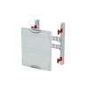 Universal switch unequipped module, 300 mm x 250 mm x 120 mm , 000 GU , Field width: 1