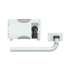 Cable connection module module, 150 mm x 250 mm x 225 mm , 0000 GU , Field width: 1
