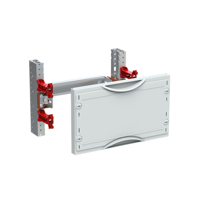 Cable fastening rail module, 150 mm x 250 mm x 200 mm , 0000 GU , Field width: 1