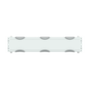 Cable fastening rail module, 150 mm x 750 mm x 200 mm , 0000 GU , Field width: 3