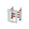 Busbar system 60 mm horizontal module, 300 mm x 250 mm x 120 mm , 000 GU , Field width: 1
