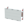 Busbar system 60 mm horizontal module, 450 mm x 750 mm x 260 mm , 00 GU , Field width: 3