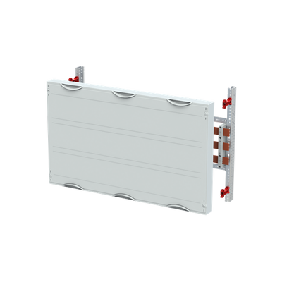 Busbar system 60 mm horizontal module, 450 mm x 750 mm x 260 mm , 00 GU , Field width: 3