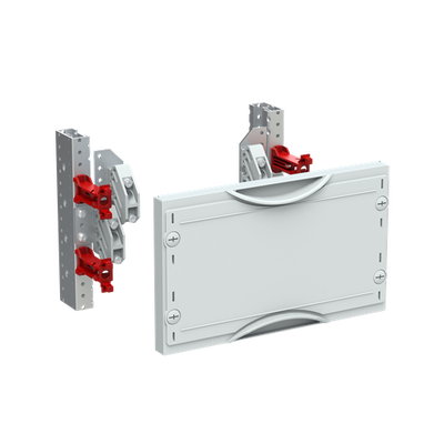 N/PE busbar and terminals horizontal module, 150 mm x 250 mm x 200 mm , 0 rows , 0000 GU , Field width: 1