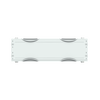 N/PE busbar and terminals horizontal module, 150 mm x 500 mm x 200 mm , 0 rows , 0000 GU , Field width: 2