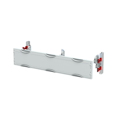 N/PE busbar and terminals horizontal module, 150 mm x 750 mm x 200 mm , 0 rows , 0000 GU , Field width: 3