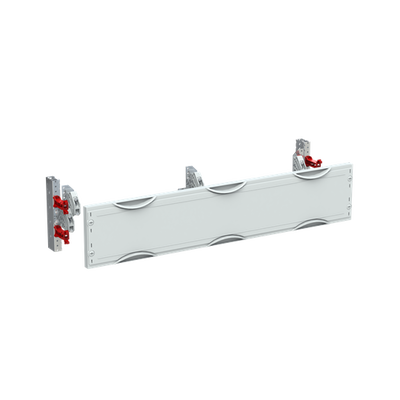 N/PE busbar and terminals horizontal module, 150 mm x 750 mm x 200 mm , 0 rows , 0000 GU , Field width: 3