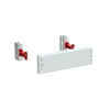 Touch guard module, 75 mm x 250 mm x 120 mm , Field width: 1