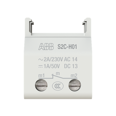 S2C-H01 Bottom-fitting auxiliary contact S2C-H01 Bottom-fitting auxiliary contact 1NC