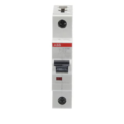 Miniature Circuit Breaker - S200M - 1P - 2 A - C - (AC) 10 kA