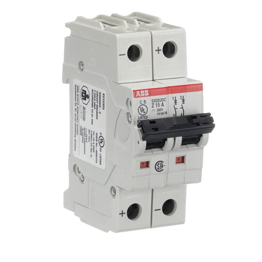 Miniature Circuit Breaker - S200UDC - 2P - 15 A - Z - (230 V AC) 14 kA – Image 3 of 4
