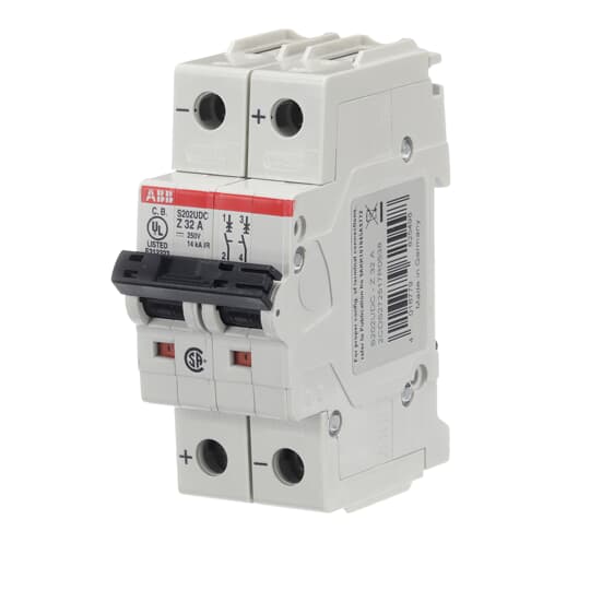 Miniature Circuit Breaker - S200UDC - 2P - 32 A - Z - (230 V AC) 14 kA – Image 4 of 4