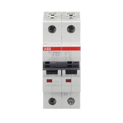 Miniature Circuit Breaker - ST200M - 1P+N - 10 A - K