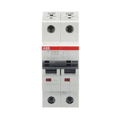 Miniature Circuit Breaker - ST200M - 1P+N - 20 A - D