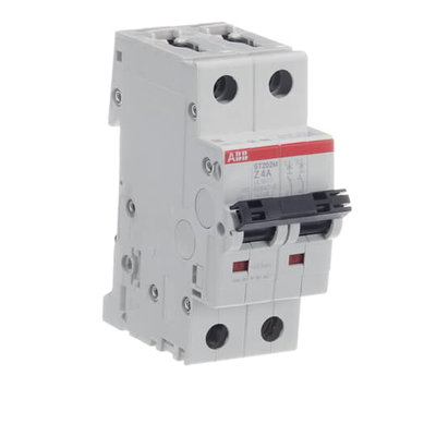 Miniature Circuit Breaker - ST200M - 2P - 4 A - Z