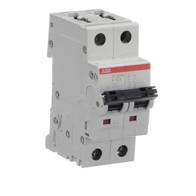 Miniature Circuit Breaker - ST200M - 2P - 10 A - K