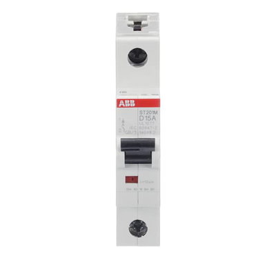 Miniature Circuit Breaker - ST200M - 1P - 15 A - D