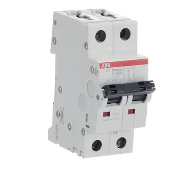 Miniature Circuit Breaker - ST200M - 1P+N - 30 A - K