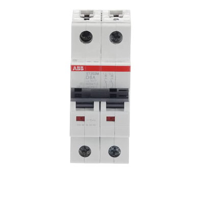 Miniature Circuit Breaker - ST200M - 2P - 6 A - D