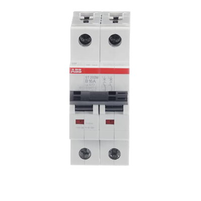 Miniature Circuit Breaker - ST200M - 2P - 16 A - B