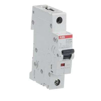 Miniature Circuit Breaker - ST200M - 1P - 0.5 A - D