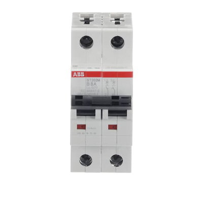 Miniature Circuit Breaker - ST200M - 2P - 8 A - B