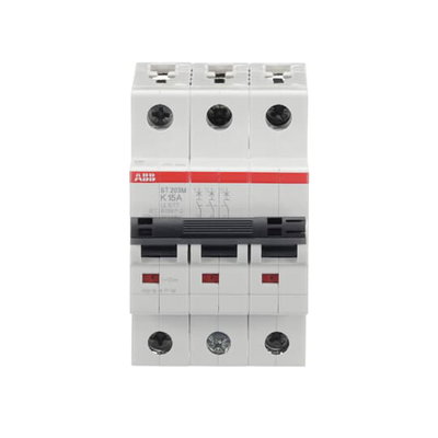 Miniature Circuit Breaker - ST200M - 3P - 15 A - K
