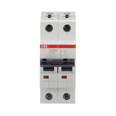 Miniature Circuit Breaker - ST200M - 2P - 3 A - C