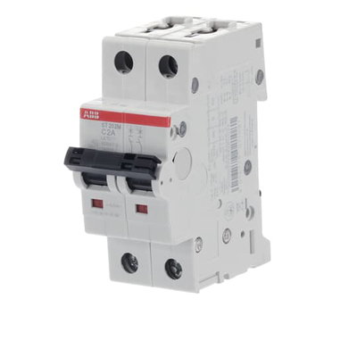 Miniature Circuit Breaker - ST200M - 2P - 2 A - C