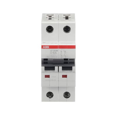 Miniature Circuit Breaker - ST200M - 2P - 10 A - D