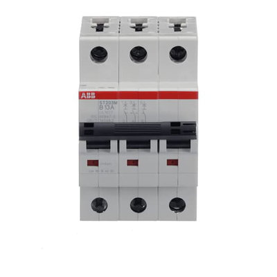 Miniature Circuit Breaker - ST200M - 3P - 13 A - B
