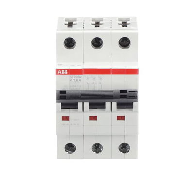 Miniature Circuit Breaker - ST200M - 3P - 1.6 A - K