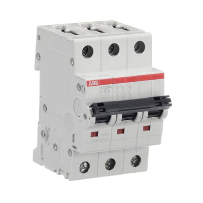 Miniature Circuit Breaker - ST200M - 3P - 10 A - C