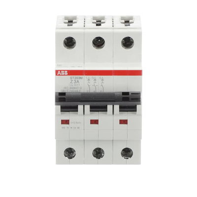 Miniature Circuit Breaker - ST200M - 3P - 3 A - Z