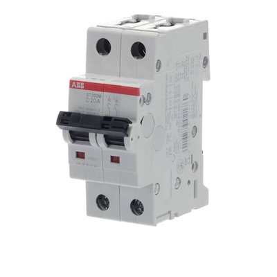 Miniature Circuit Breaker - ST200M - 2P - 20 A - D