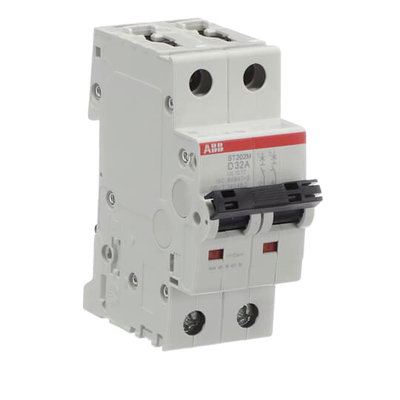 Miniature Circuit Breaker - ST200M - 2P - 32 A - D