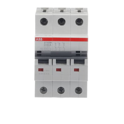 Miniature Circuit Breaker - ST200M - 3P - 40 A - D