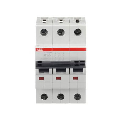 Miniature Circuit Breaker - ST200M - 3P - 15 A - B