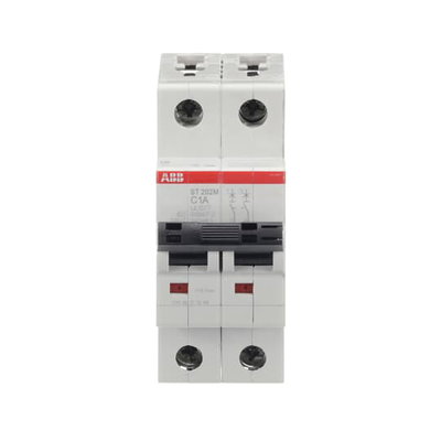 Miniature Circuit Breaker - ST200M - 2P - 1 A - C