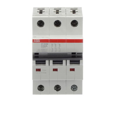 Miniature Circuit Breaker - ST200M - 3P - 32 A - D