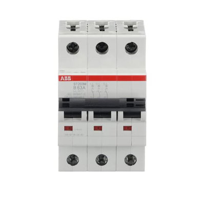 Miniature Circuit Breaker - ST200M - 3P - 63 A - B