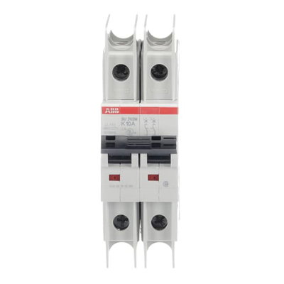 Miniature Circuit Breaker - SU200M - 2P - 10 A - K - (400 V AC) 11.2 kA