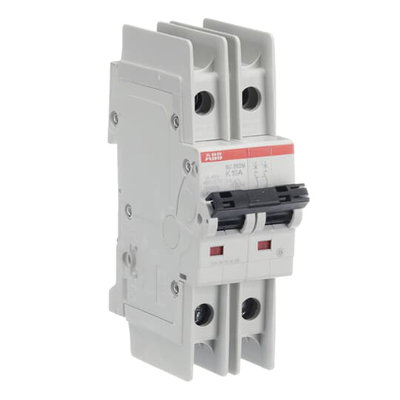 Miniature Circuit Breaker - SU200M - 2P - 10 A - K - (400 V AC) 11.2 kA