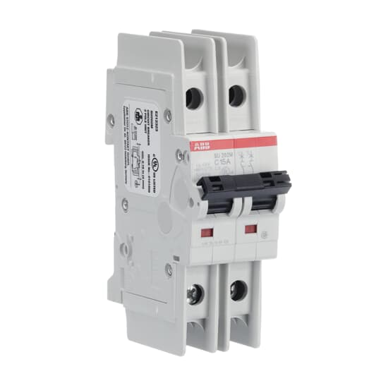 Miniature Circuit Breaker - SU200M - 2P - 15 A - C - (400 V AC) 11.2 kA